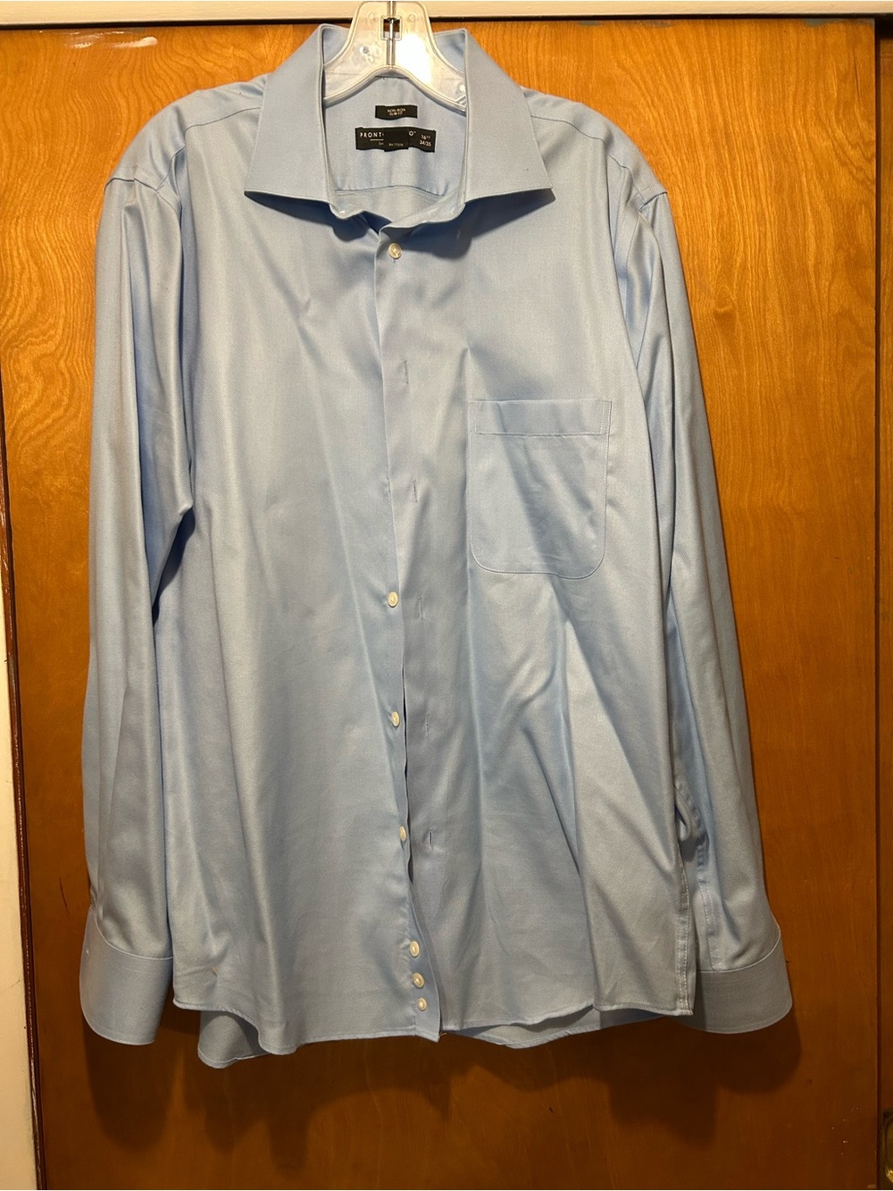 Pronto Uomo Light Blue Men's Dress Shirt